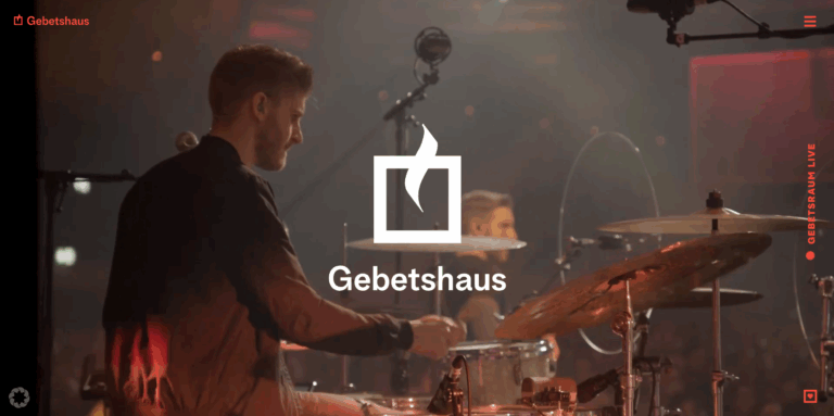 Drummer performing live on stage – ContentHaus music production visual