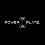 Power Plate Logo – Vibrationstraining Fitnessmarke in Schwarz