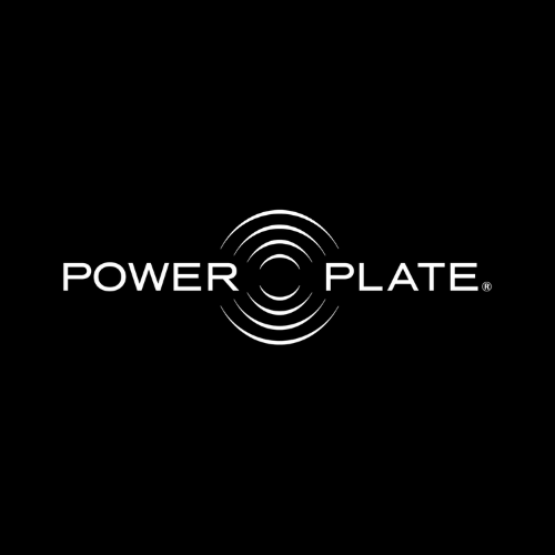 Power Plate Logo – Vibrationstraining Fitnessmarke in Schwarz